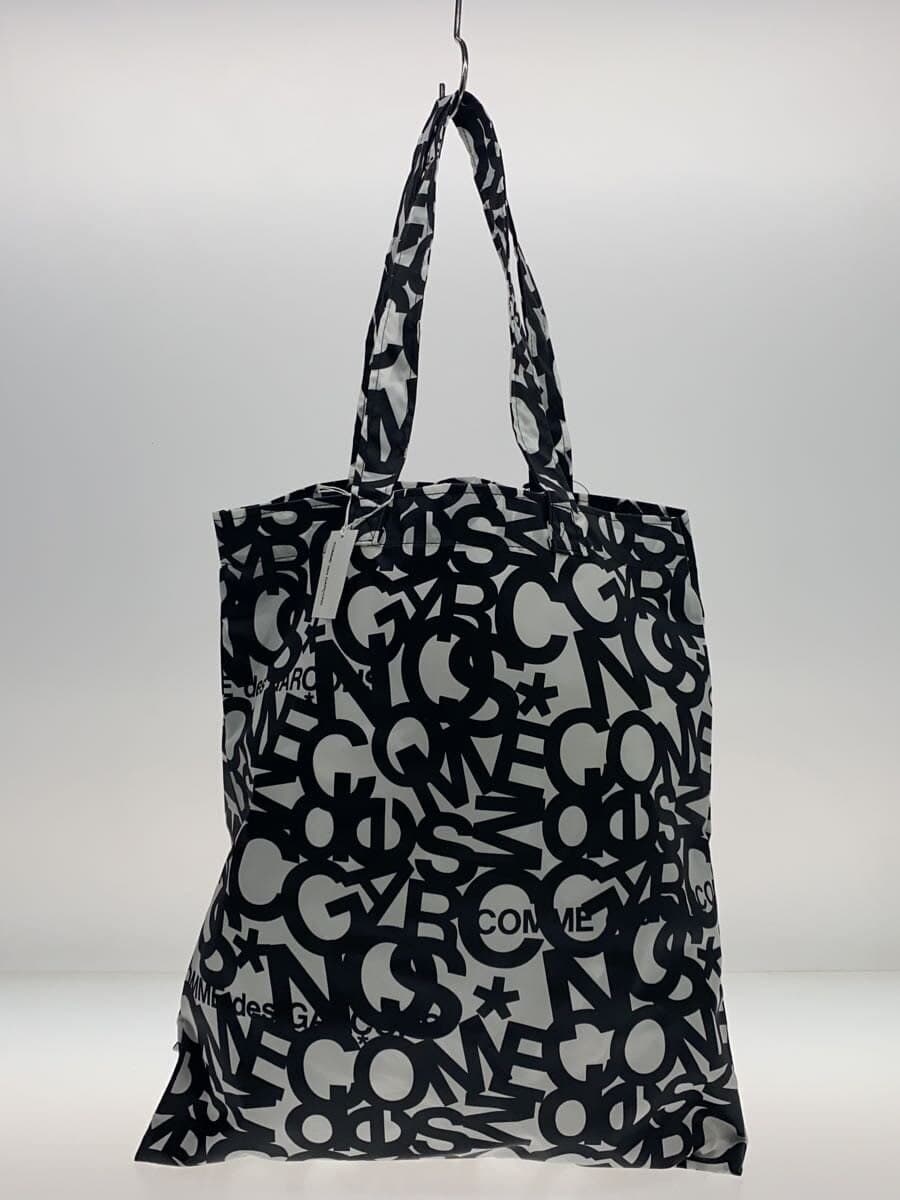COMME des GARCONS tote bag nylon WHT all-over pattern OP-K213 3