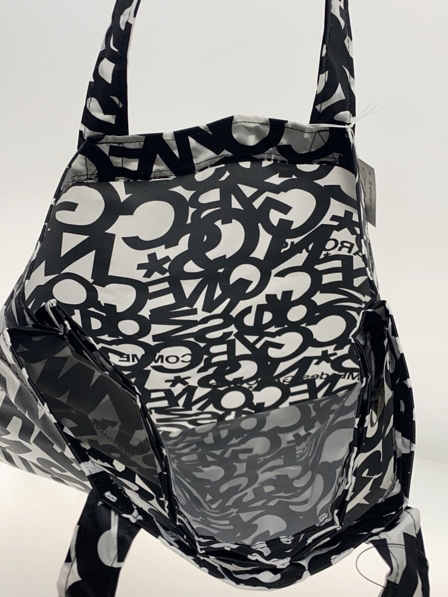 COMME des GARCONS tote bag nylon WHT all-over pattern OP-K213 5
