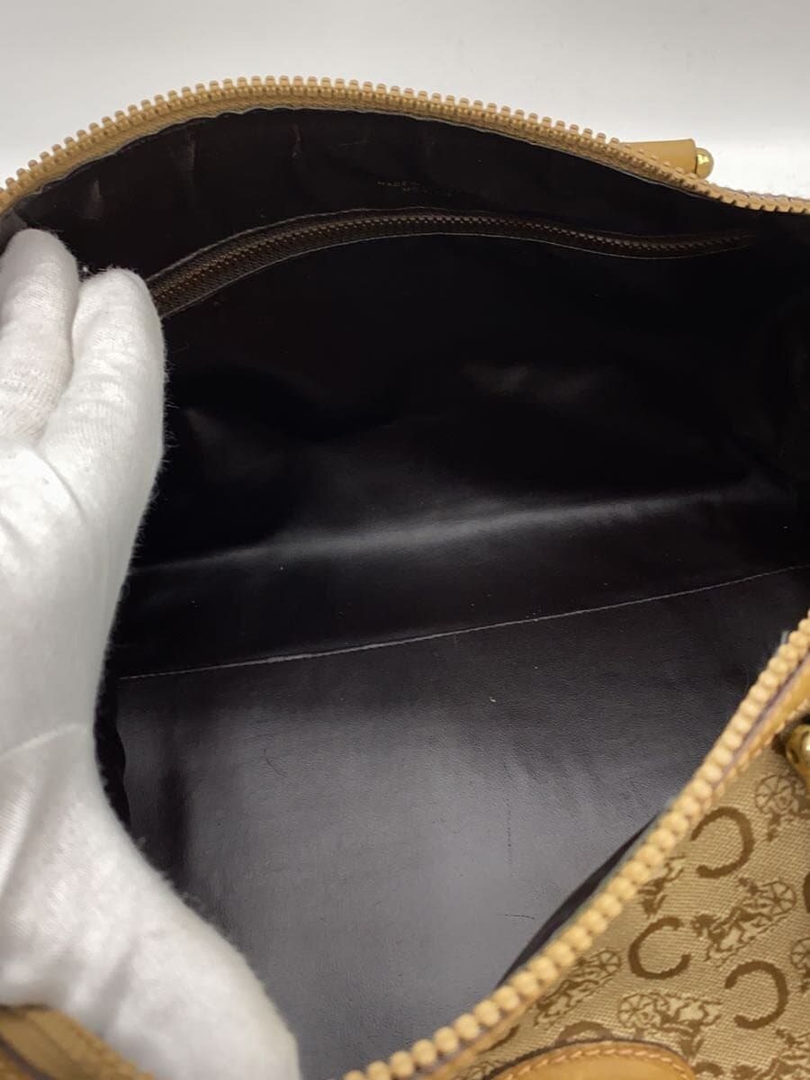 CELINEOLD C Macadam Boston Bag PVC BEG All Over Pattern 6