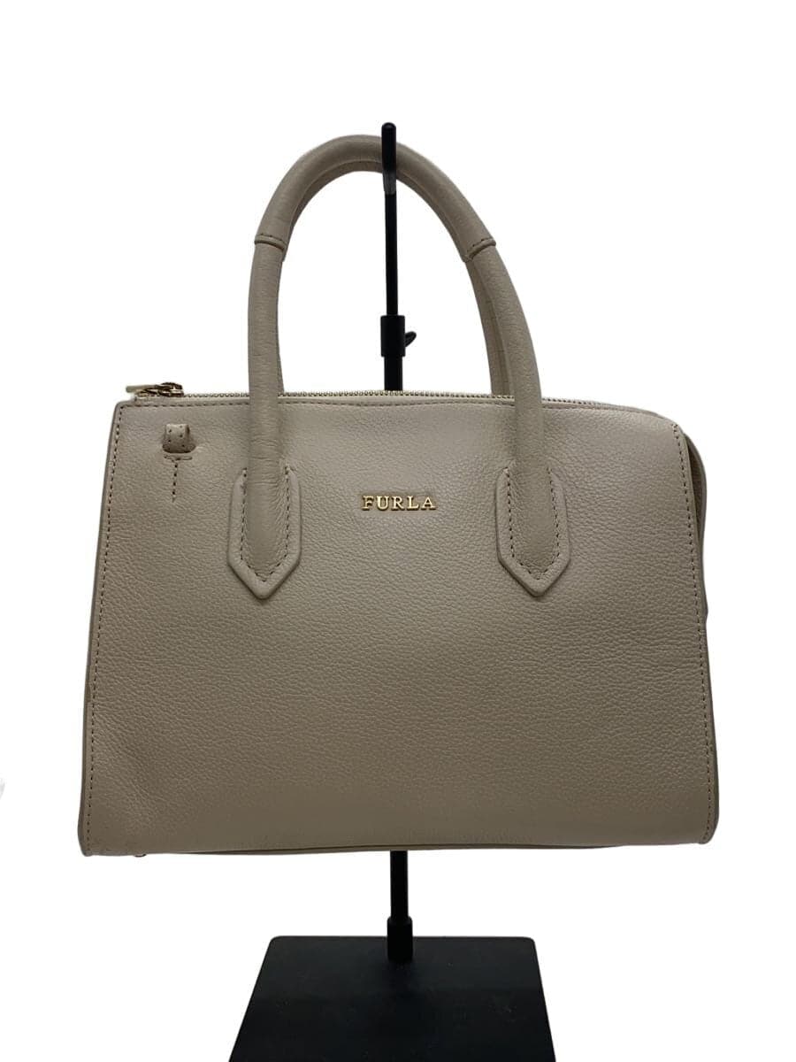 FURLA handbag leather BEG
