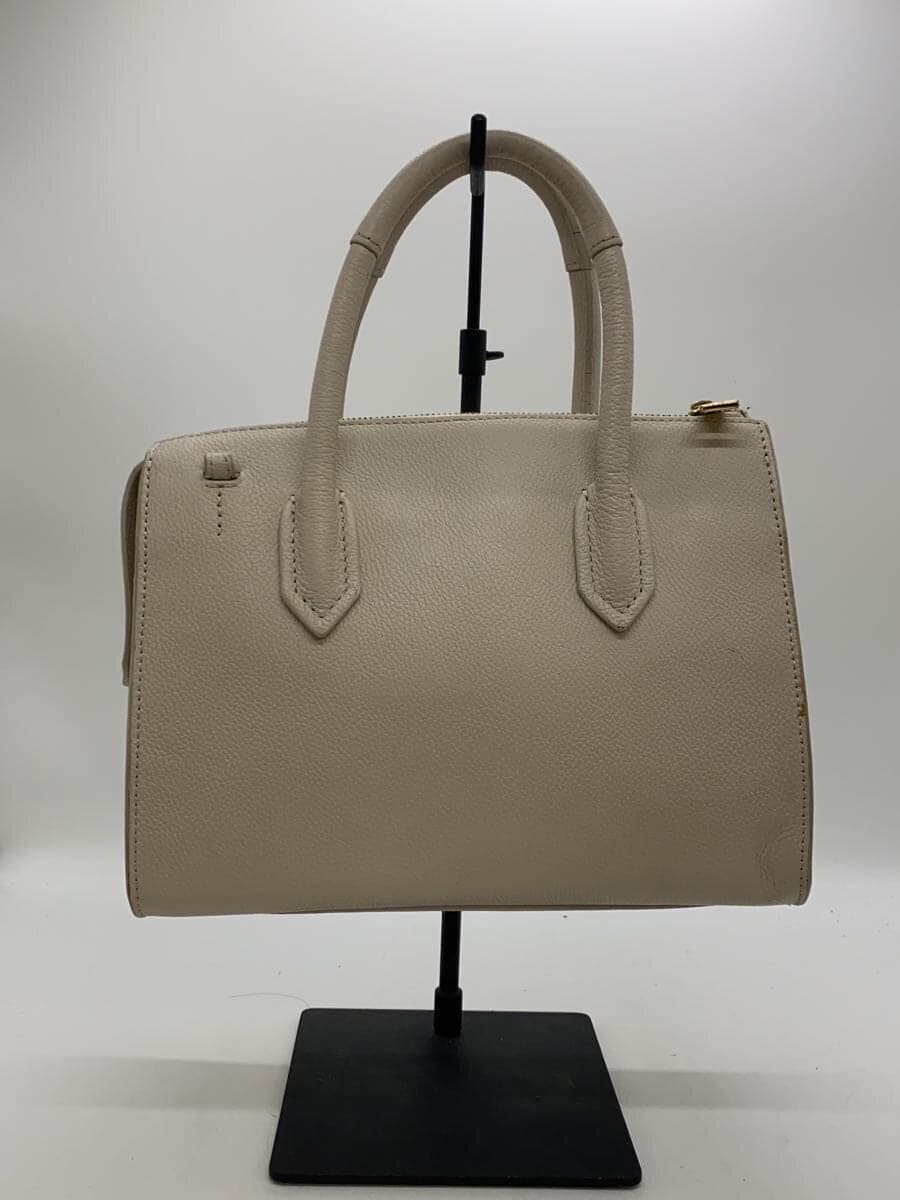 FURLA handbag leather BEG 3