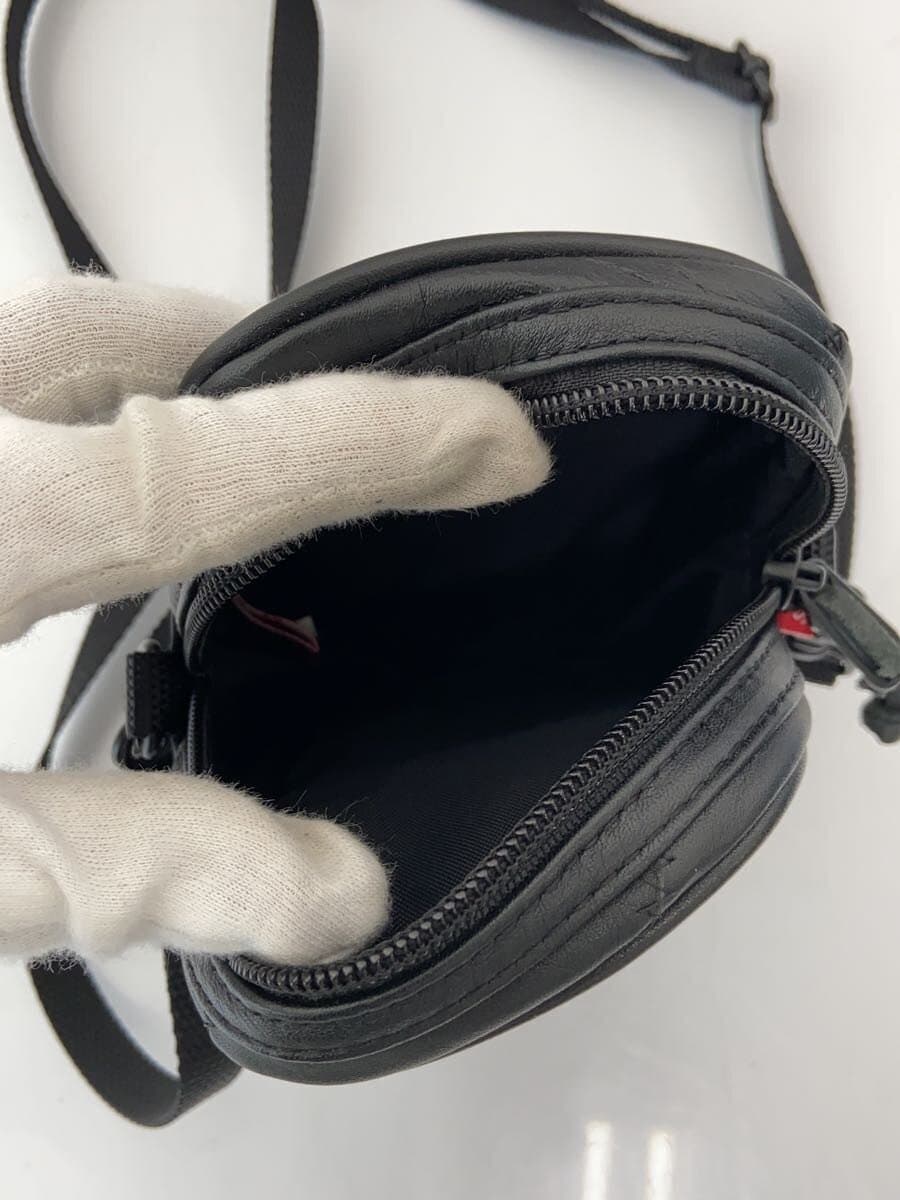 Supreme Shoulder Bag Leather BLK 6