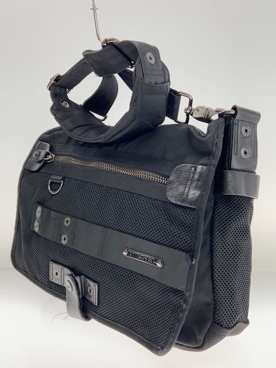 DIESEL Shoulder Bag Nylon BLK 2