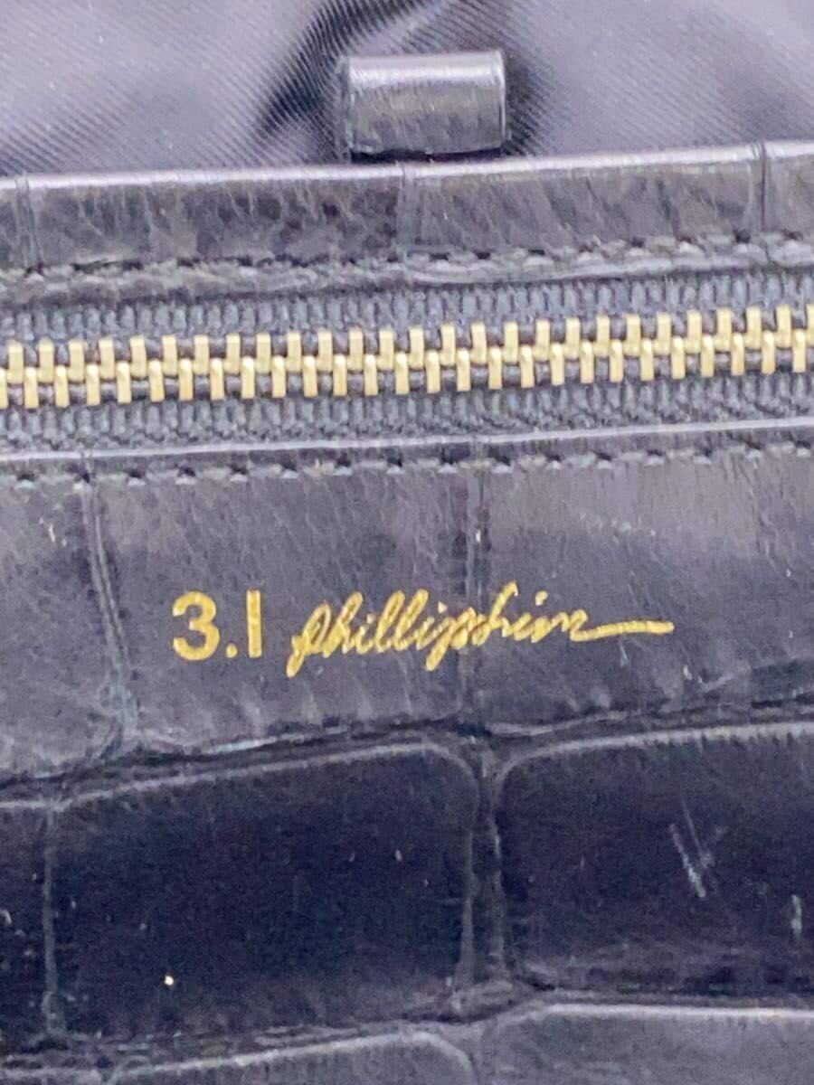 3.1 Phillip Lim Tote Bag Leather BLK 5