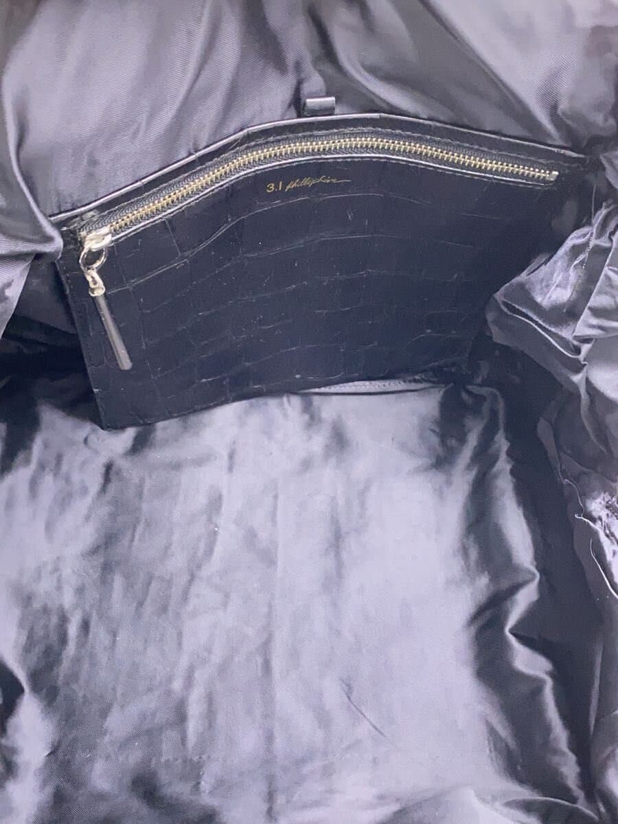 3.1 Phillip Lim Tote Bag Leather BLK 6
