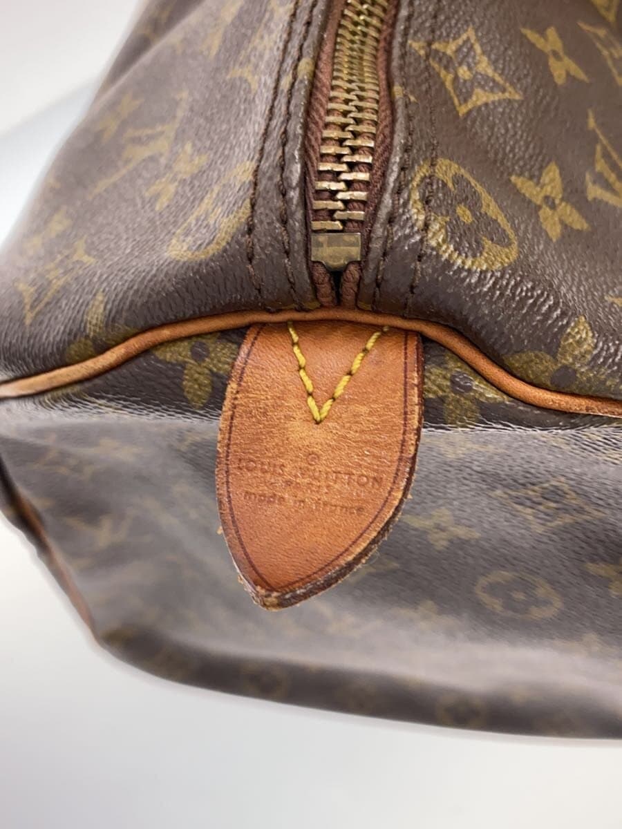LOUIS VUITTON Keepall 55_Monogram Canvas PVC BRW All Over Pattern 5
