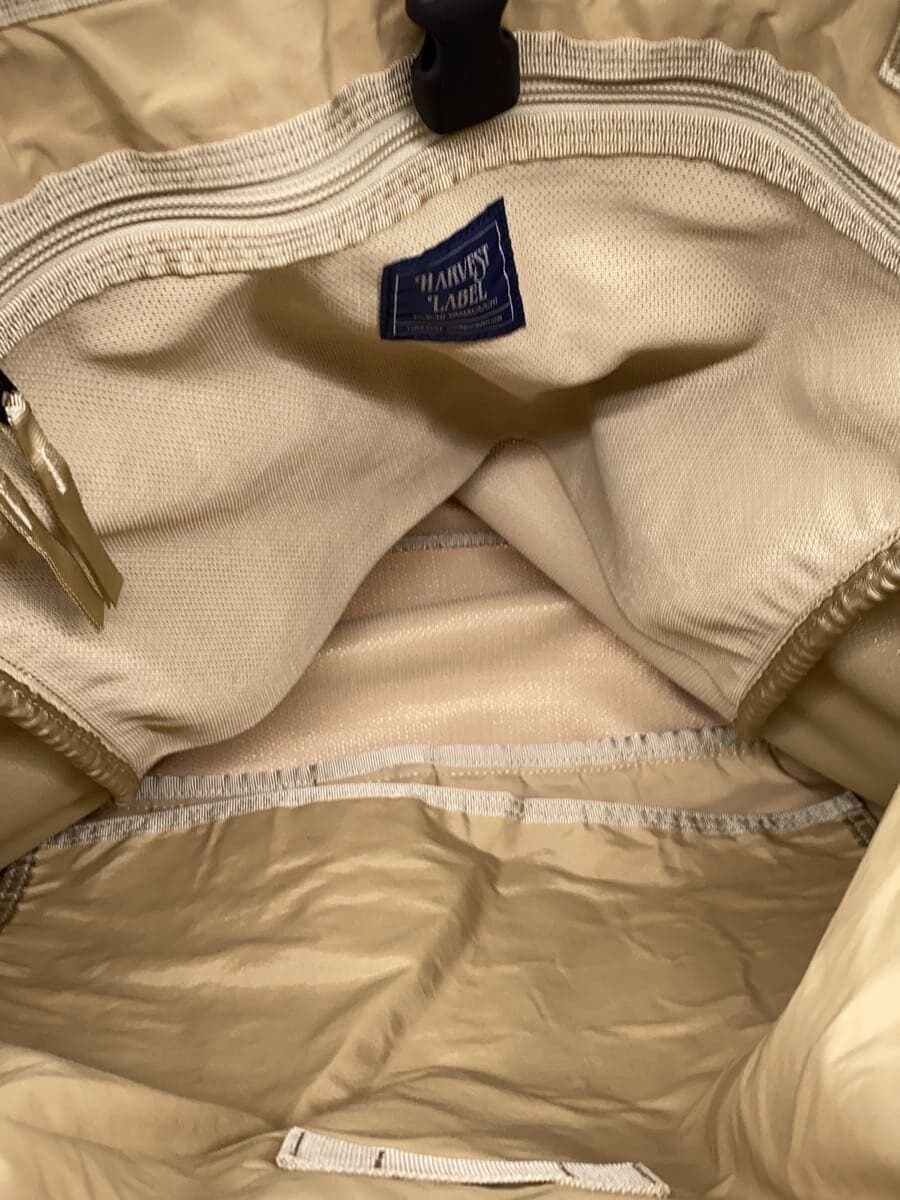 HARVEST LABEL Backpack Polyester Beige 2Way 6