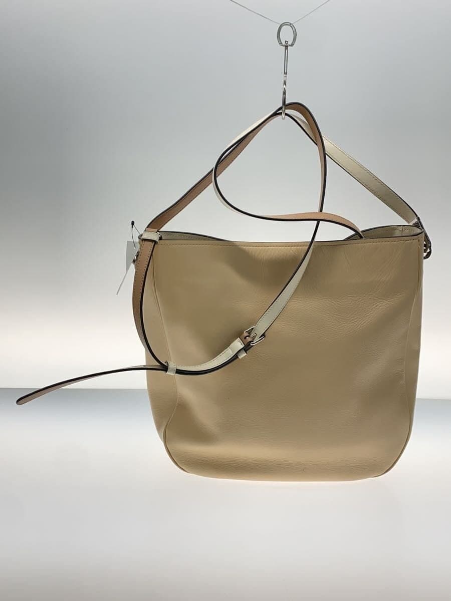 MARC BY MARC JACOBS Shoulder Bag Leather BEG Solid Color M005330 3