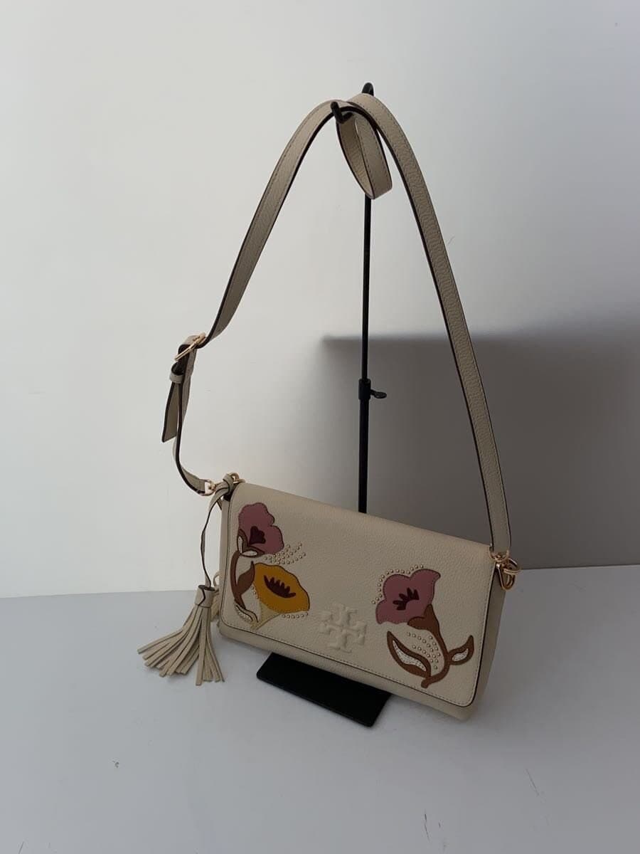 TORY BURCH Shoulder Bag Leather BEG 2