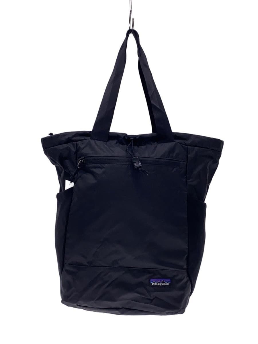Patagonia tote bag nylon black plain