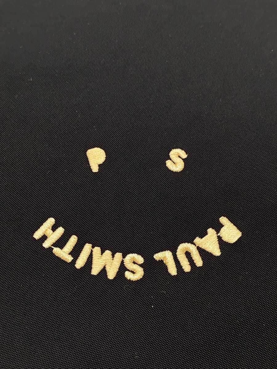 PS Paul Smith Tote Bag Polyester BLK Happy 5