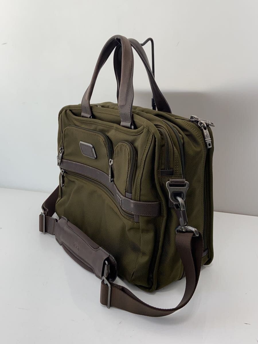 TUMI Briefcase Nylon GRN 2