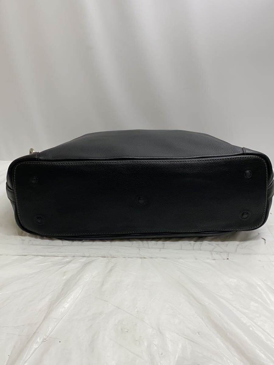 Daniel&Bob Shoulder Bag Leather BLK Solid 4