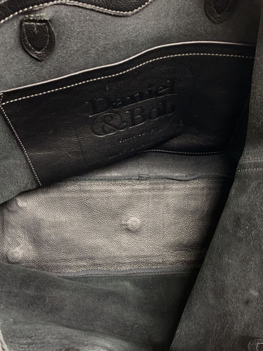 Daniel&Bob Shoulder Bag Leather BLK Solid 6