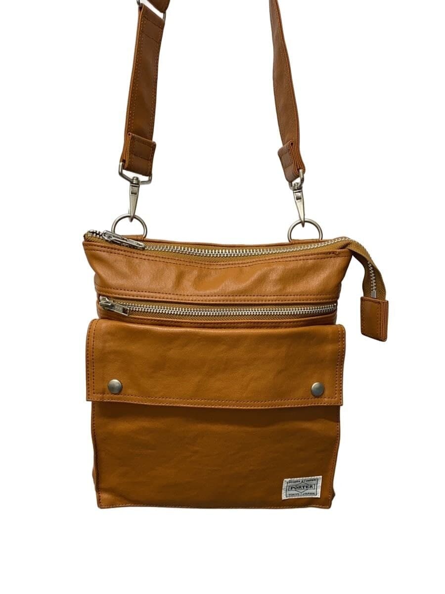 PORTER Shoulder Bag Leather CML 707-07145