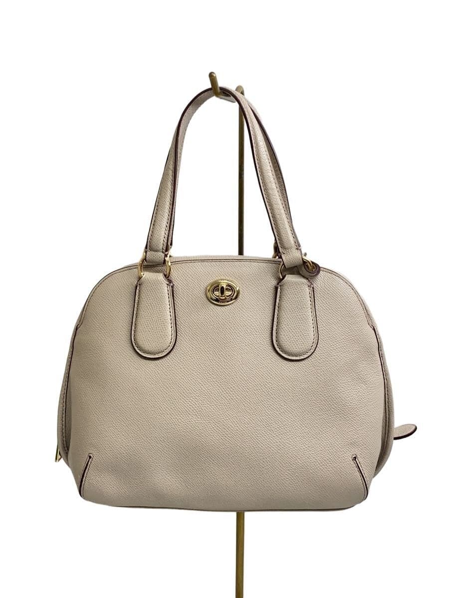 COACH Tote Bag_Saffiano_Madison Cowhide WHT