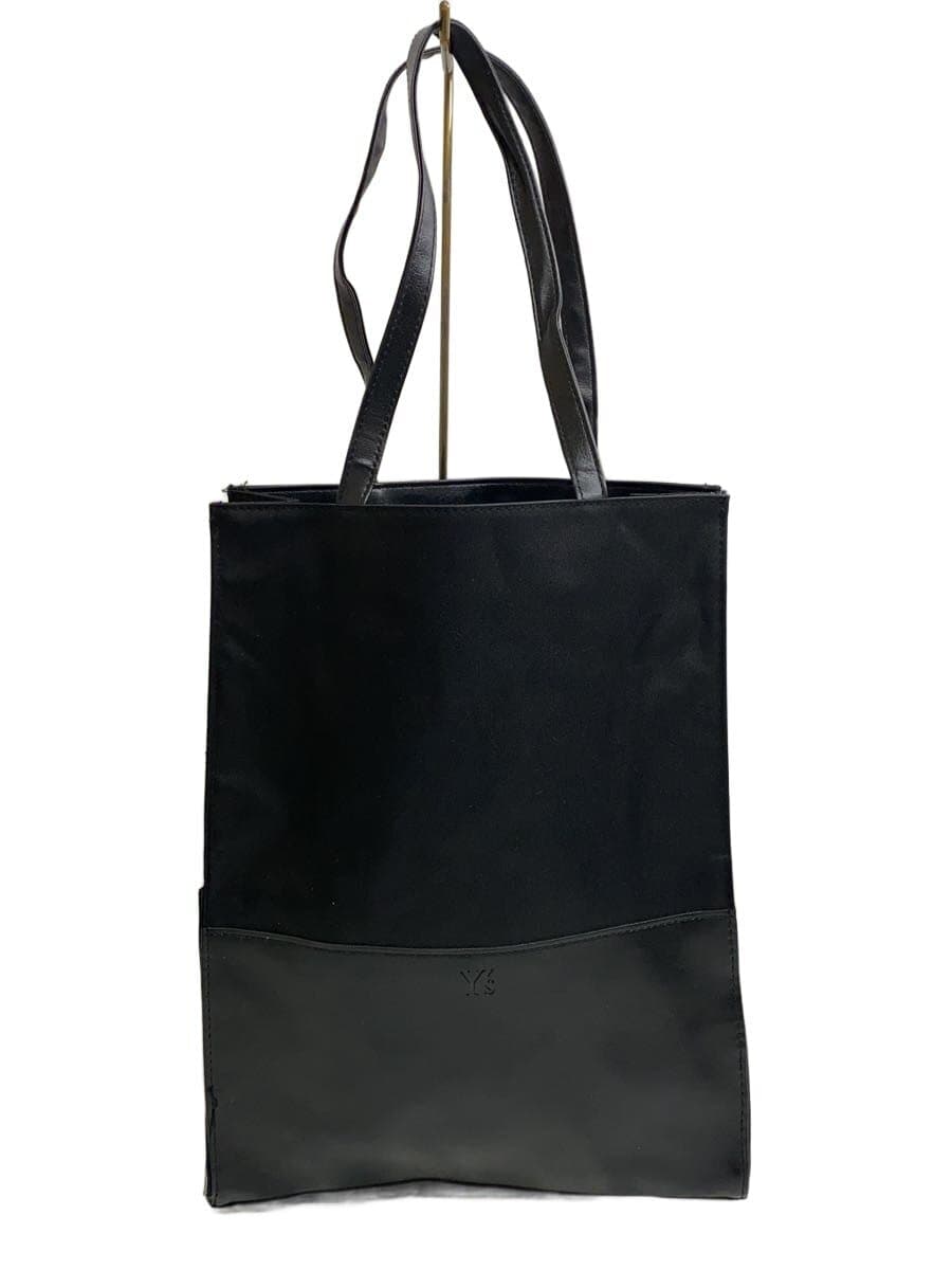 Y’s Tote Bag BLK Solid