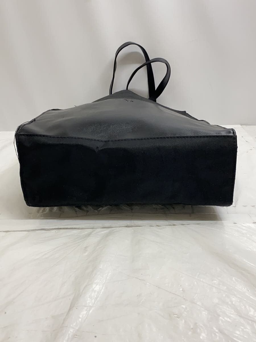 Y’s Tote Bag BLK Solid 4