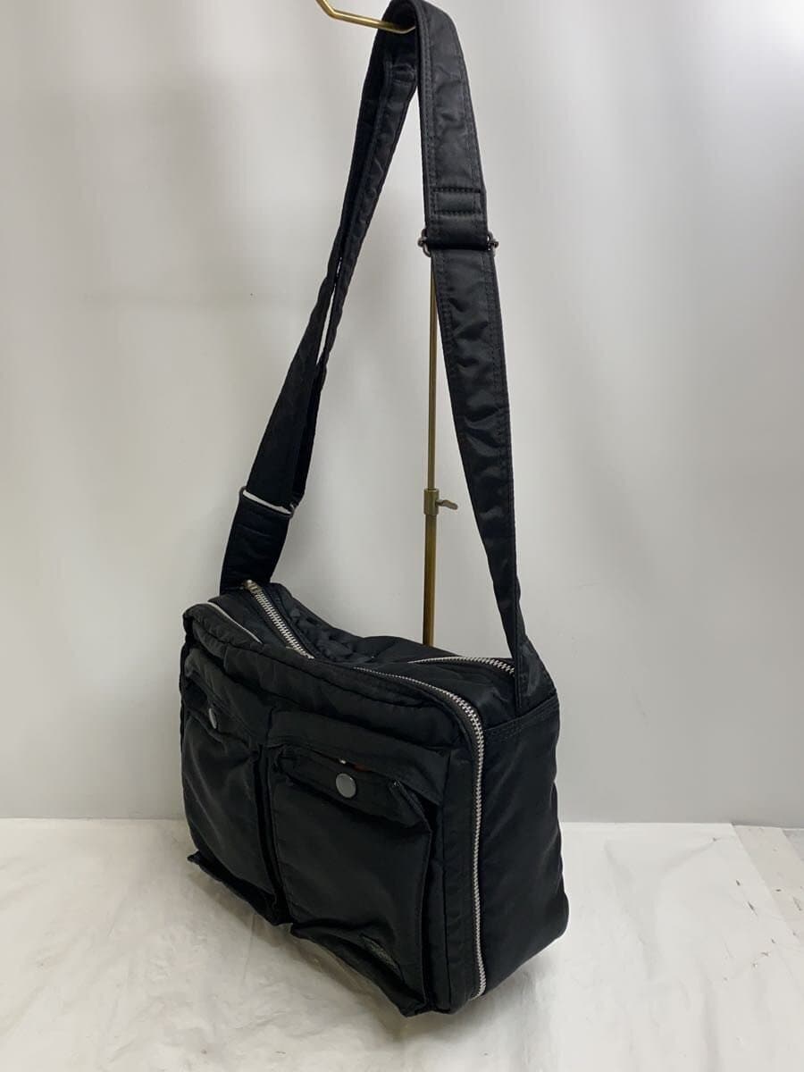 PORTER Shoulder Bag Nylon BLK Solid 2