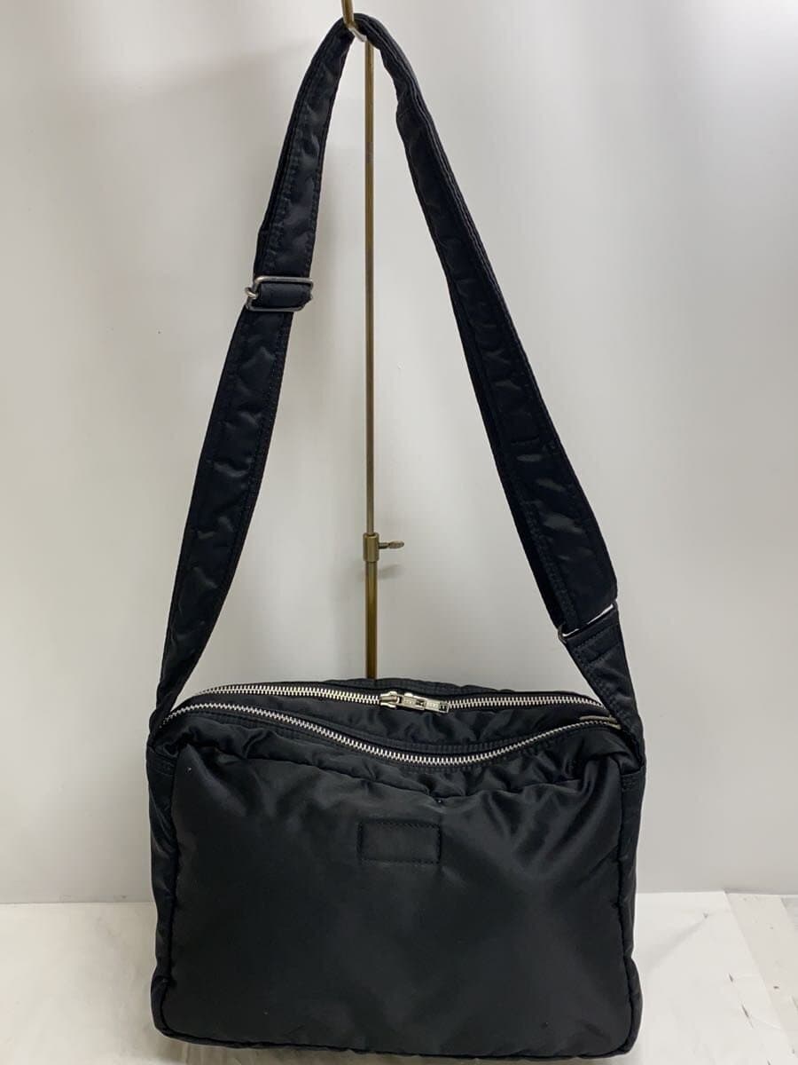 PORTER Shoulder Bag Nylon BLK Solid 3