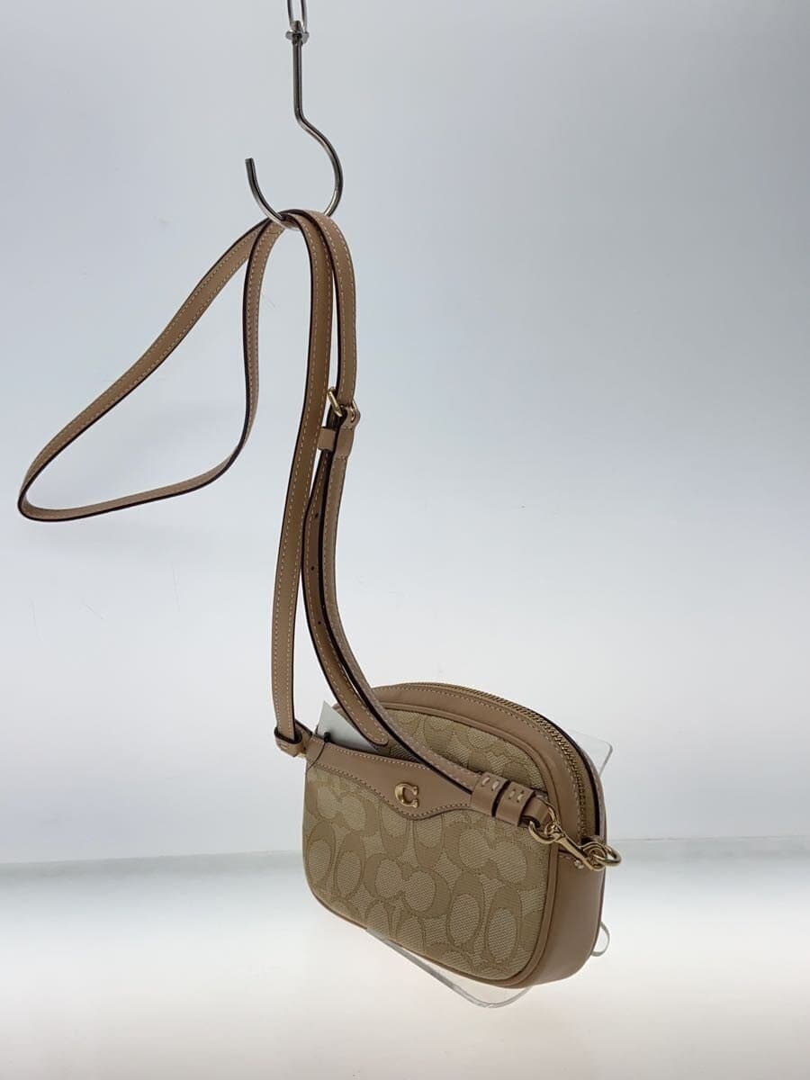 COACH Shoulder Bag Canvas CRM Monogram F38687 2