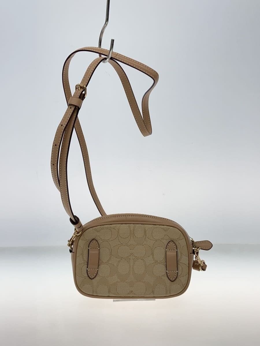 COACH Shoulder Bag Canvas CRM Monogram F38687 3