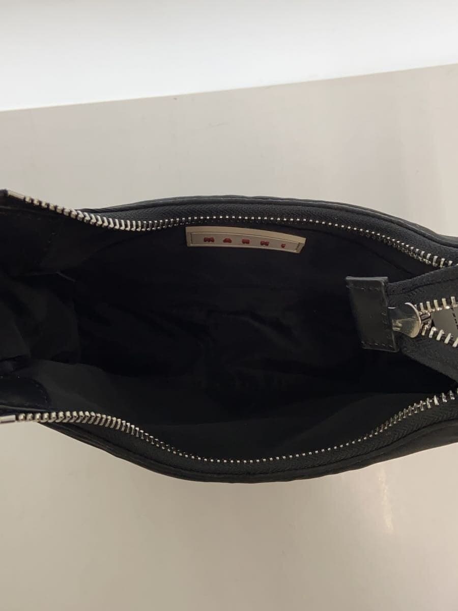 MARNIPUFF SMALL HOBO Shoulder Bag Nylon BLK 6