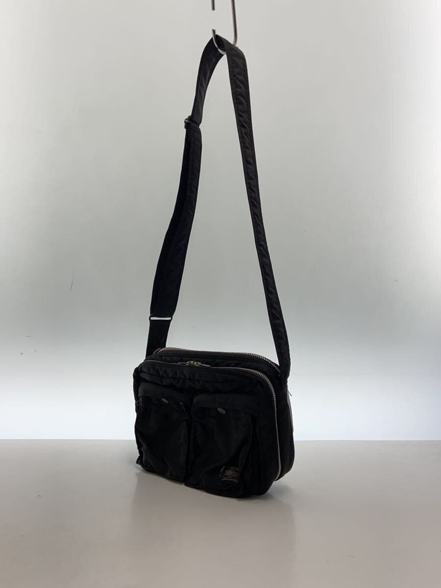 PORTER Tag Fray TANKER SHOULDER BAG Shoulder Bag Nylon BLK 622-76963 2