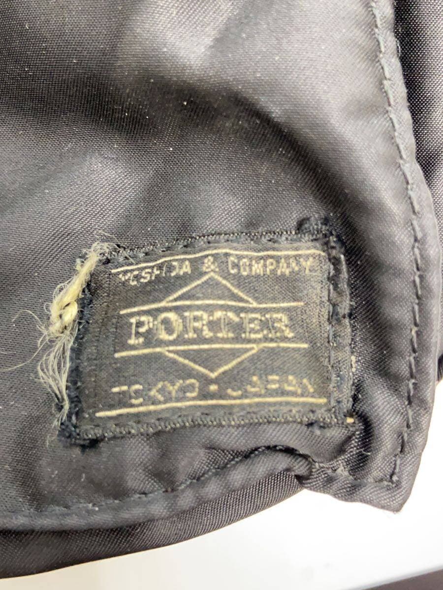 PORTER Tag Fray TANKER SHOULDER BAG Shoulder Bag Nylon BLK 622-76963 5