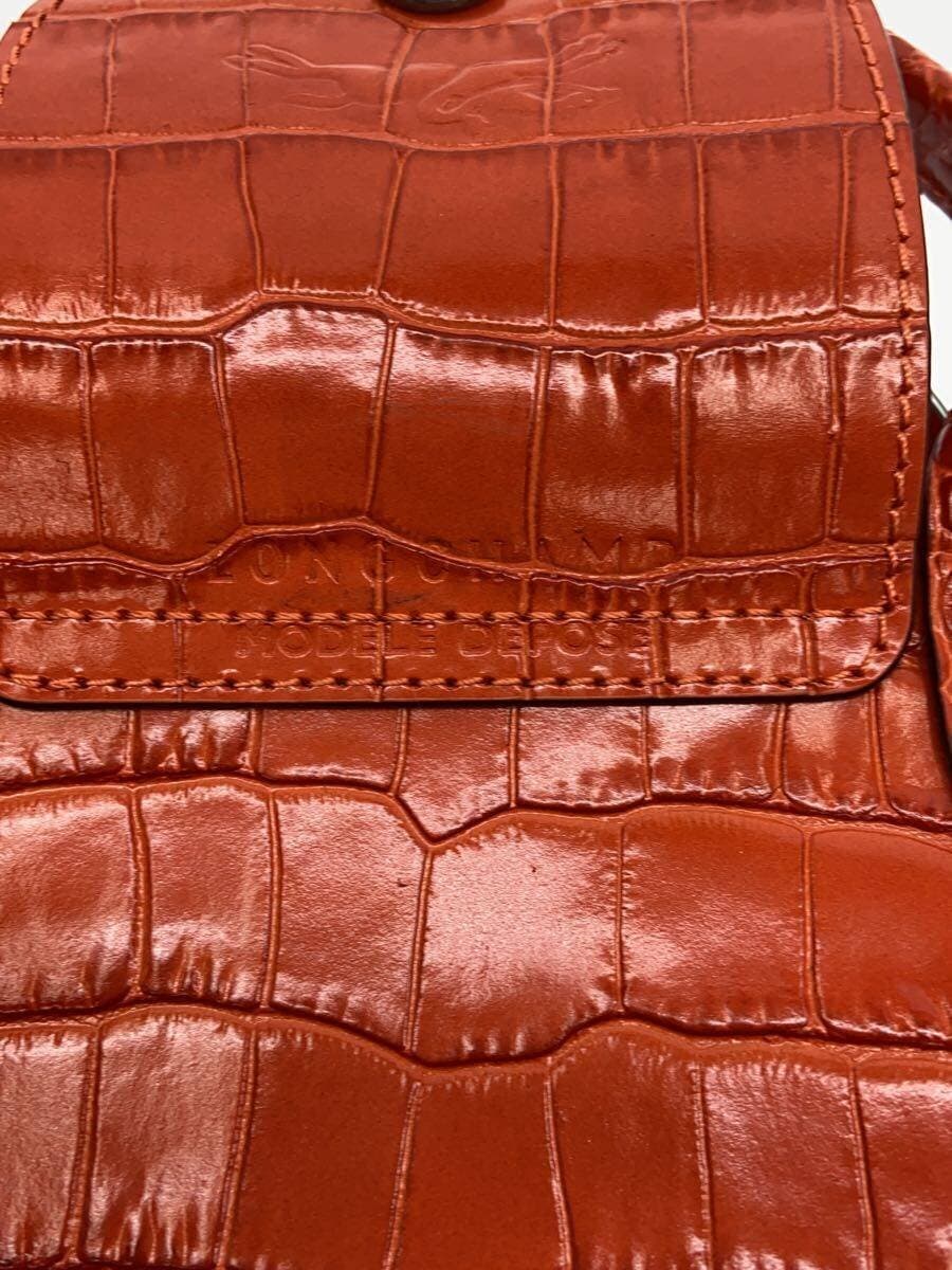 LONGCHAMPLE PLIAGE CUIR Shoulder Bag Leather ORN L1500HVC 5