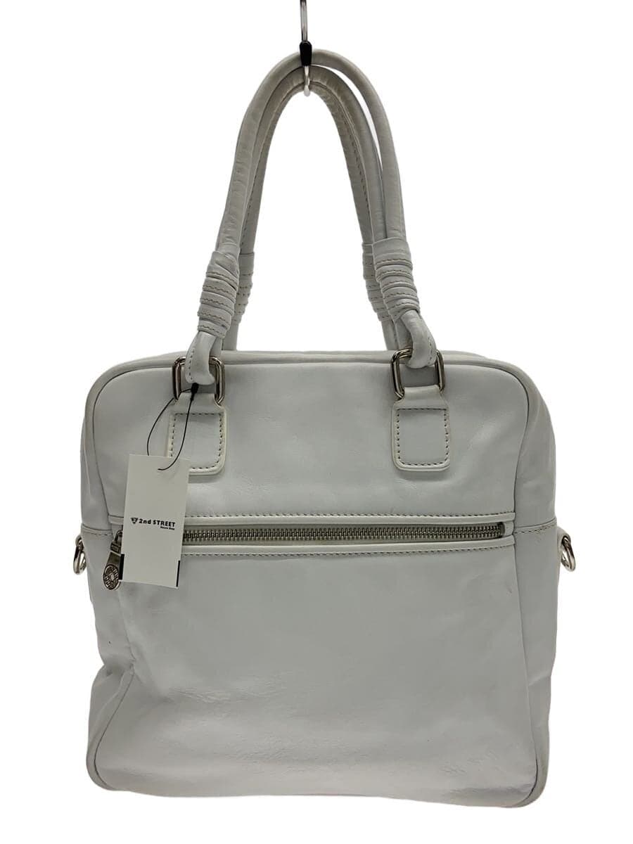 muta Handbag Leather WHT