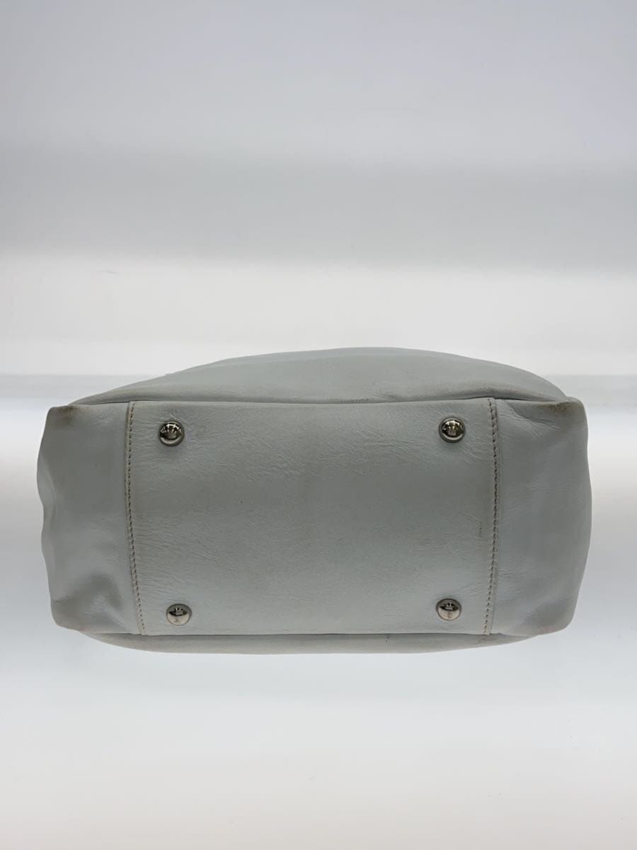 muta Handbag Leather WHT 4