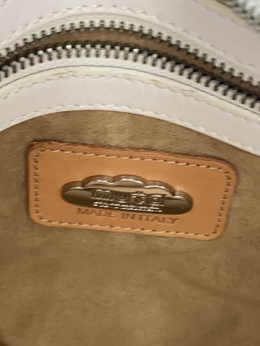 muta Handbag Leather WHT 5