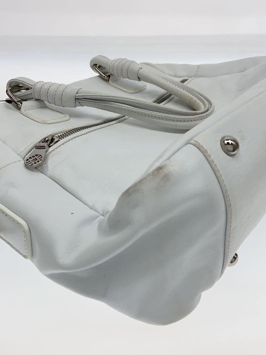 muta Handbag Leather WHT 7