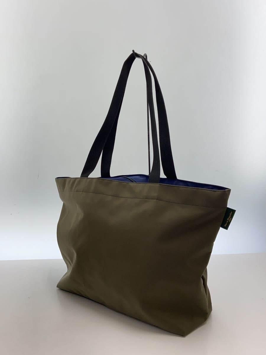 Herve Chapelier With Stain Tote Bag Nylon GRN 2