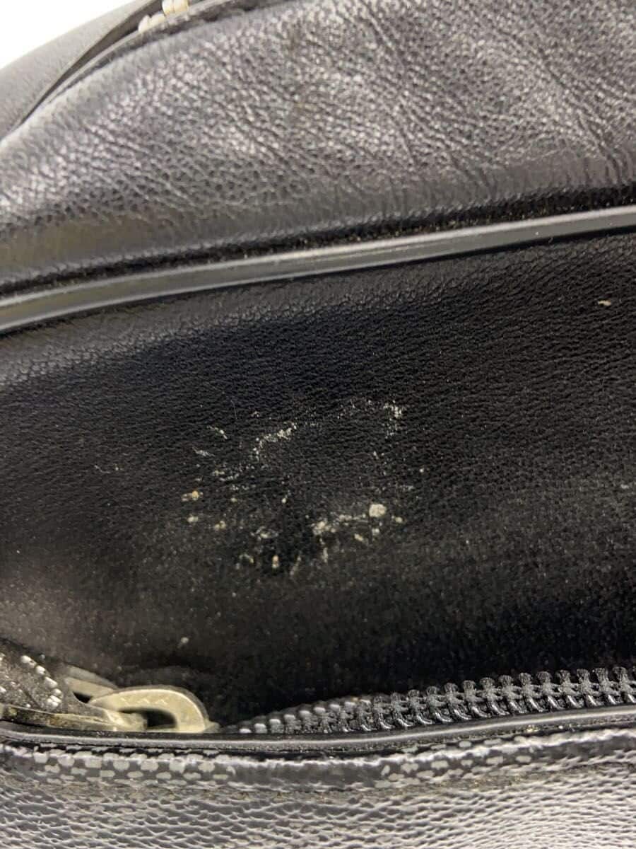 COACH: Shows general wear and stains Briefcase_Signature Leather Gray F54803 8