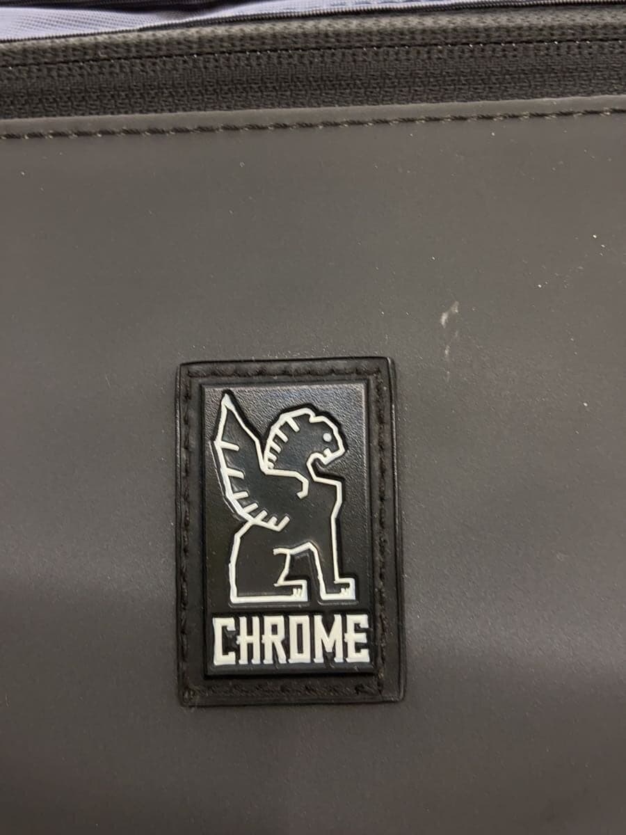 CHROME Shoulder Bag Polyester GRY 000672 5