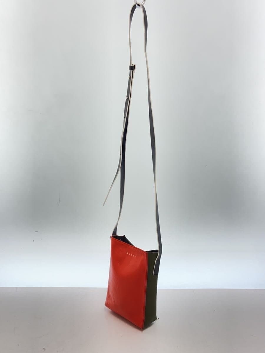 MARNI thread available Bicolor MUSEO SOFT Shoulder bag Leather ORN SBMQ0040Q0 2