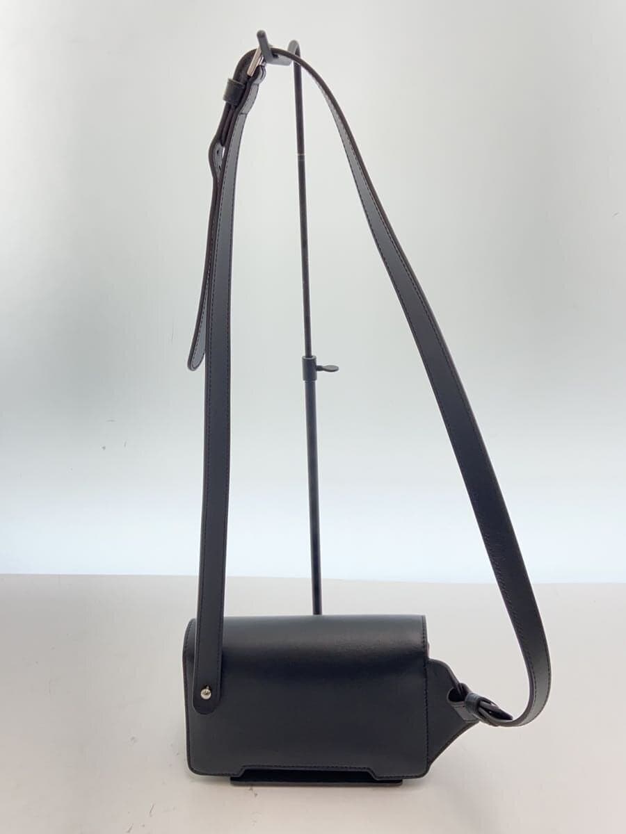 MARNI Trunkaroo Leather Crossbody Bag Shoulder Bag Leather BLK MUMQ0022U0 3