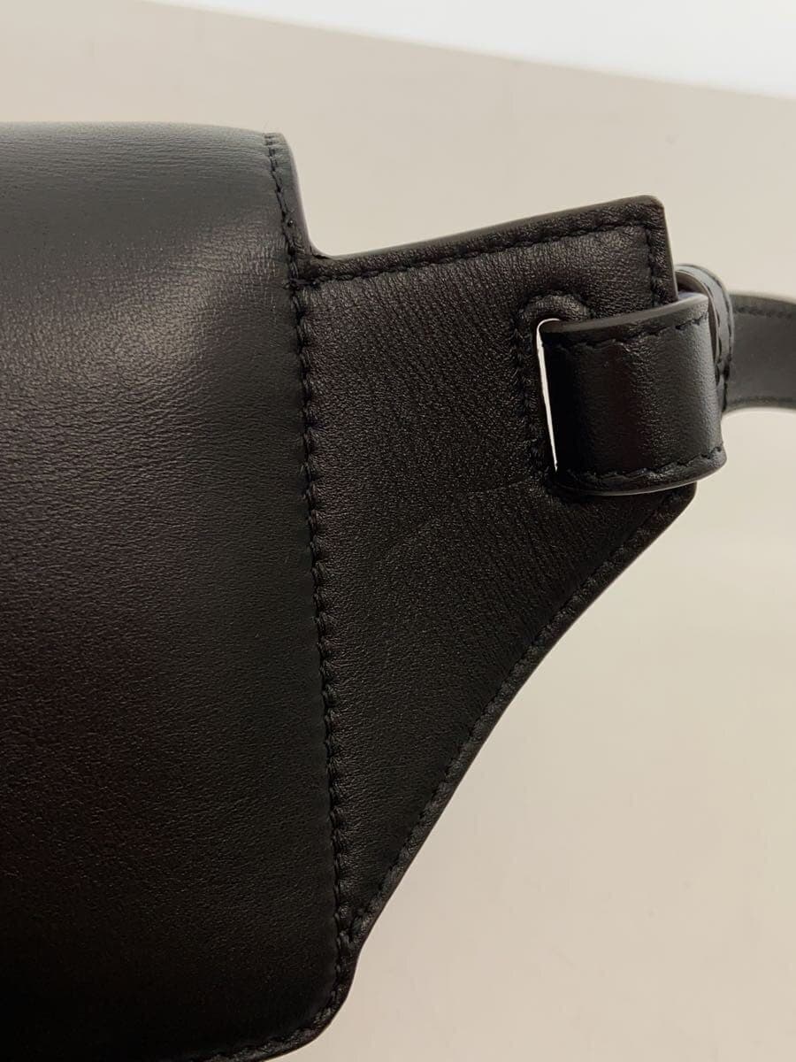 MARNI Trunkaroo Leather Crossbody Bag Shoulder Bag Leather BLK MUMQ0022U0 7