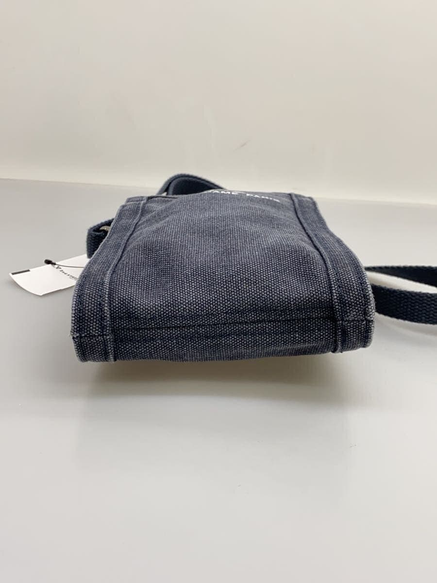 A.P.C.CROSSBODY POUCH RECUPERATION Shoulder Bag Canvas NVY 4