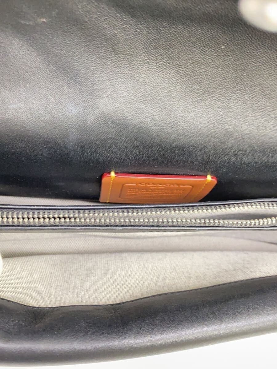 COACH Tabby Shoulder Bag 26 Pillow Quilted and Crystal Rivet BLK CY812 6