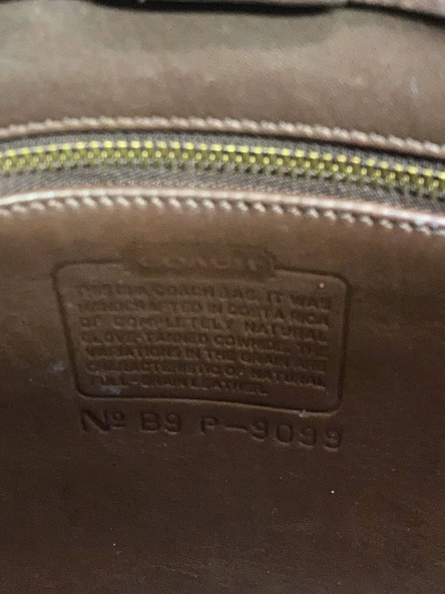 COACH Shoulder Bag_Brown Leather BRW 5