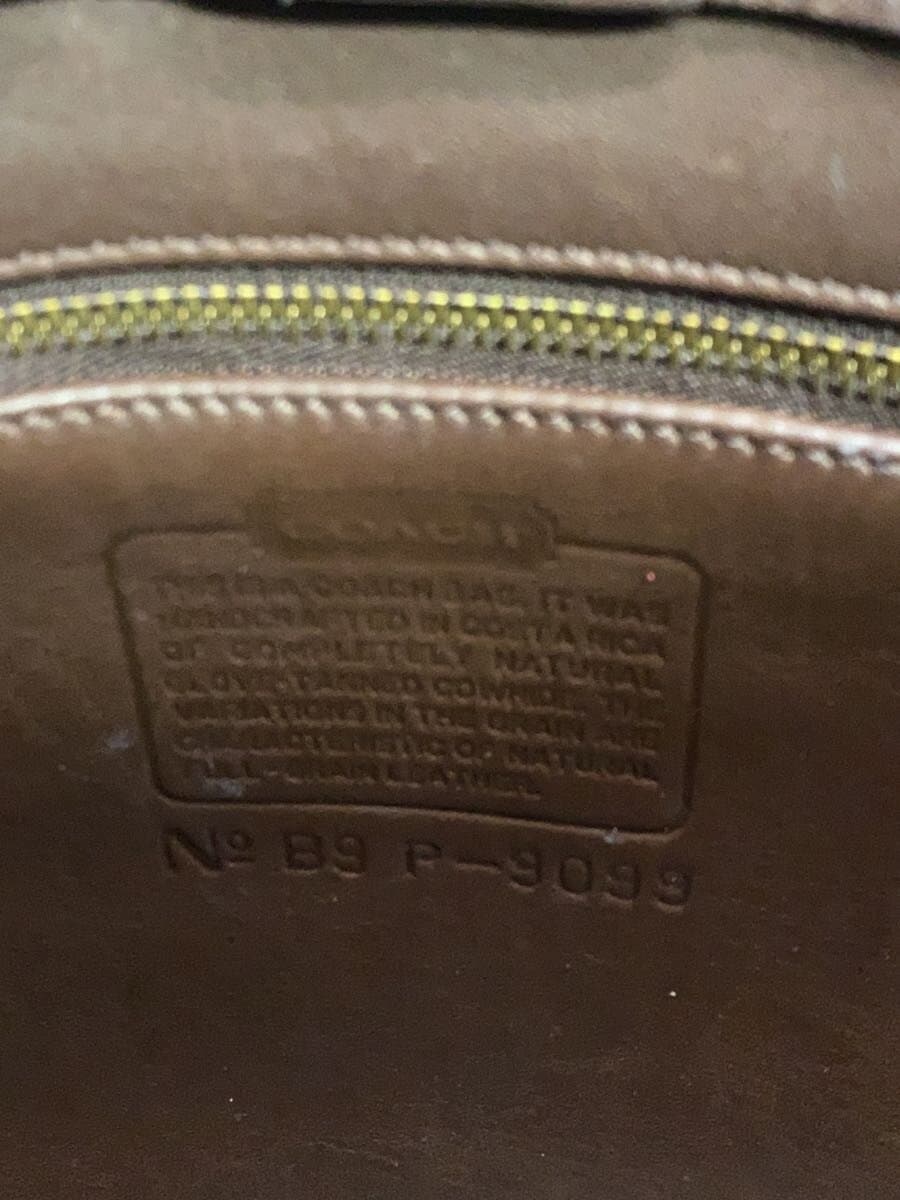 COACH Shoulder Bag_Brown Leather BRW 5