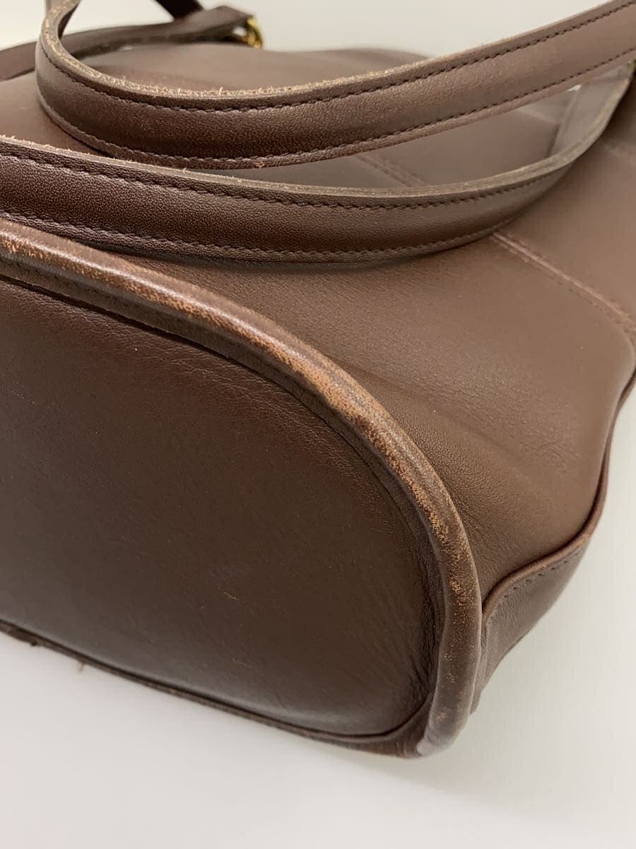 COACH Shoulder Bag_Brown Leather BRW 7