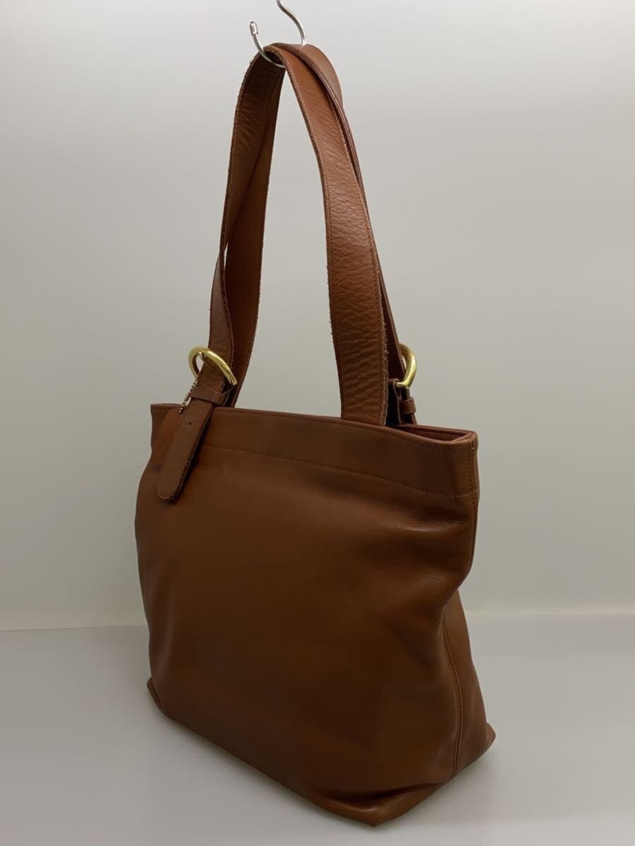 COACH Tote Bag_Brown Leather BRW 2