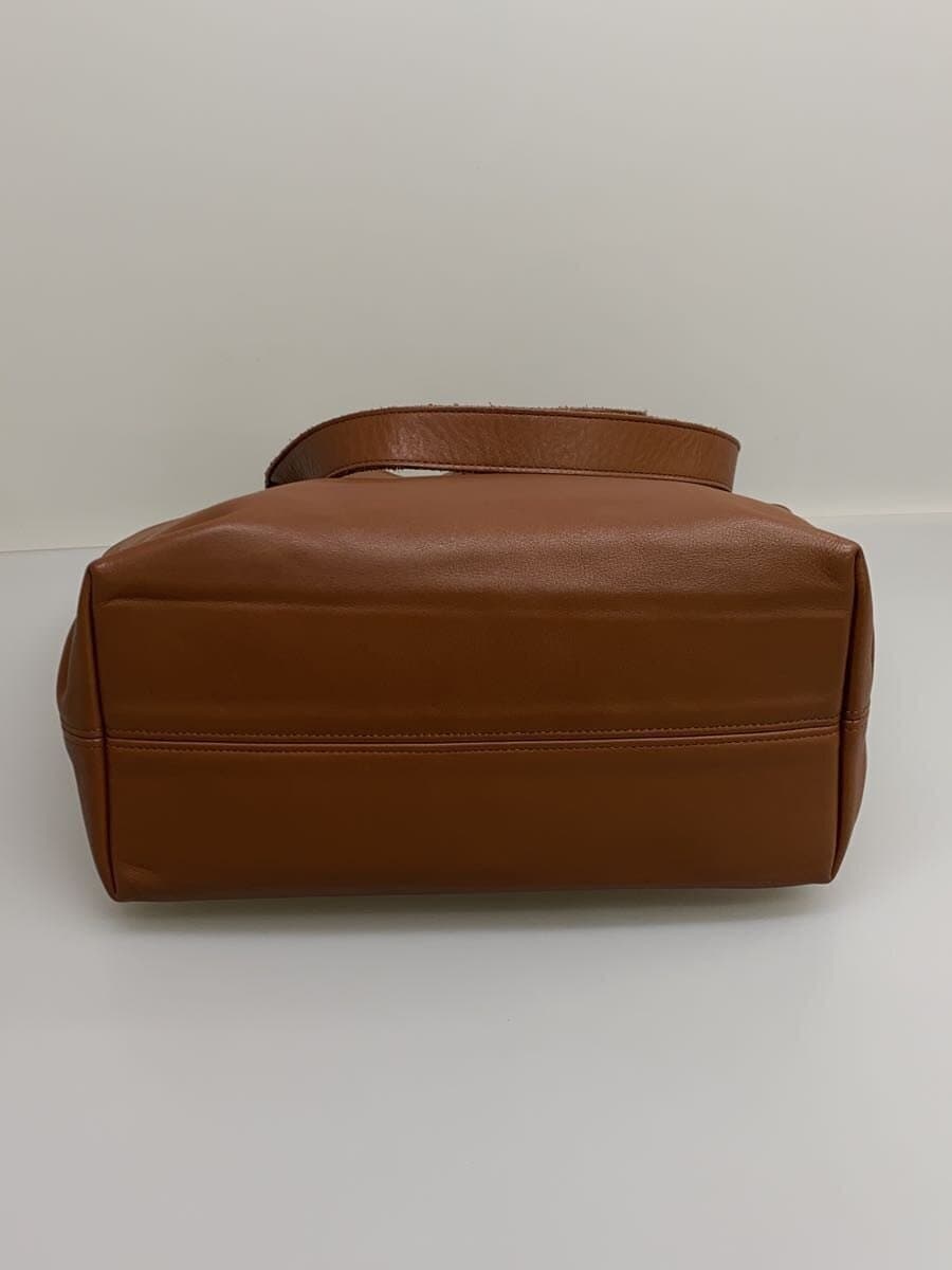 COACH Tote Bag_Brown Leather BRW 4