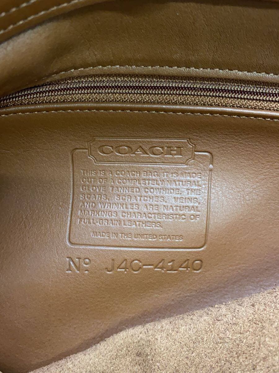 COACH Tote Bag_Brown Leather BRW 5