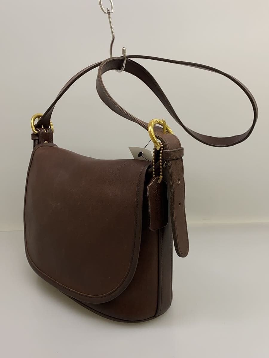 COACH Shoulder Bag_Brown Leather BRW 2
