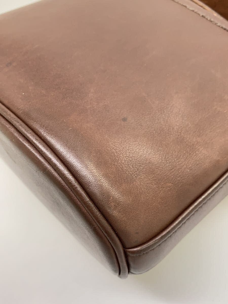 COACH Shoulder Bag_Brown Leather BRW 7